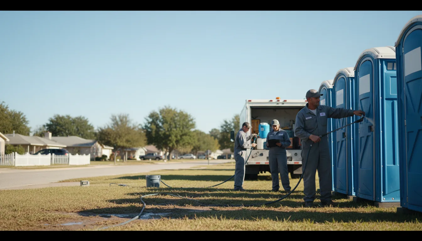 Long-Term Portable Toilet Rental in Hansboro, ND near me